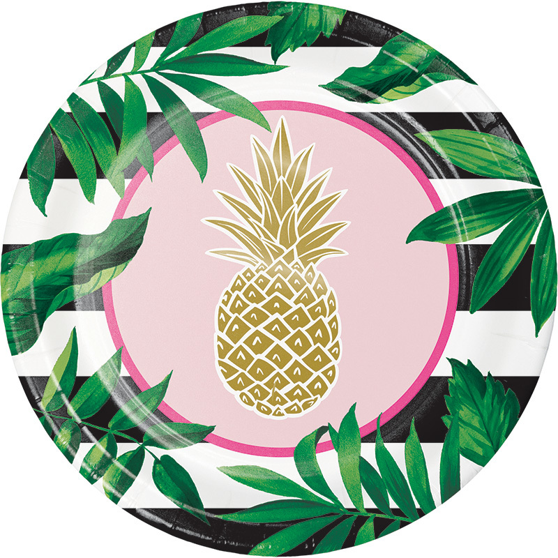 Pineapple Gold Wedding Party 