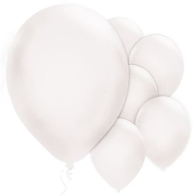 Beyaz Balon 10 Adet