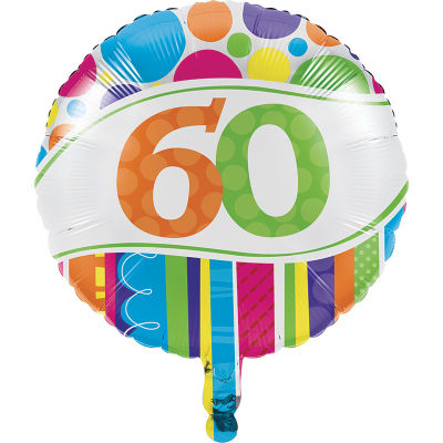 60 Yaş Folyo Balon