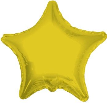Altın Yıldız 18 İnç Folyo Balon
