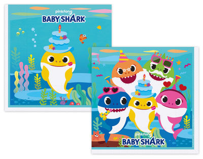 Baby Shark Partisi Paçete 16 Lı Paket