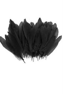 Balon Tüyü Siyah Renk