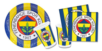 Fenerbahçe 24 Kişilik Sarı Kanarya Parti Seti