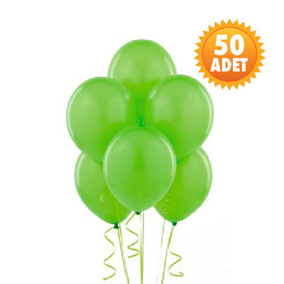 Fıstık Yeşili 50 Li Latex Balon