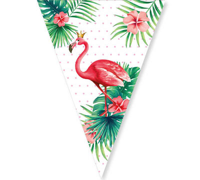 Flamingo Bayrak Afiş 2 metre