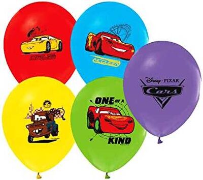 Arabalar Cars Baskılı Latex Balon 8 Adet