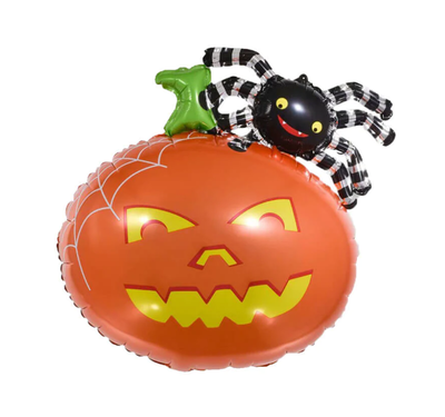 Halloween Hayalet ve Balkabağı Folyo Balon 55 x 65cm
