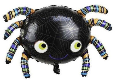 Halloween Örümcek Folyo Balon 90 x 54 cm