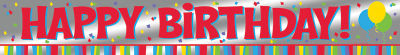 Happy Birthday Folyo Afiş 183 cm uzunluğunda