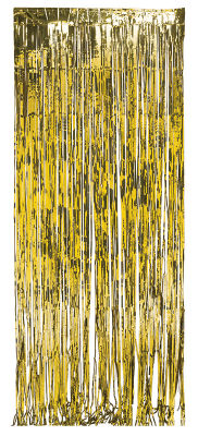 Kapı Perdesi Metalik Altın Renk 100 x 220 cm