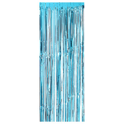 Kapı Perdesi Mavi Renk 100 x 220 cm