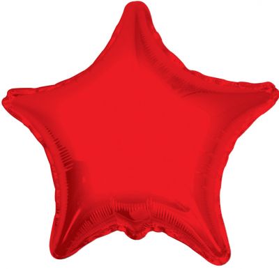 Kırmızı Yıldız Folyo Balon