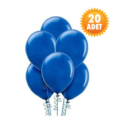 Koyu Mavi 20 Li Latex Balon