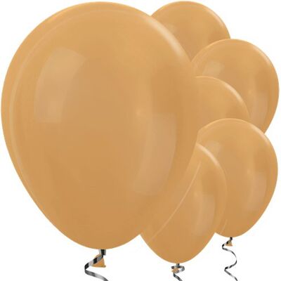 Altın Metalik Balon 10 Adet