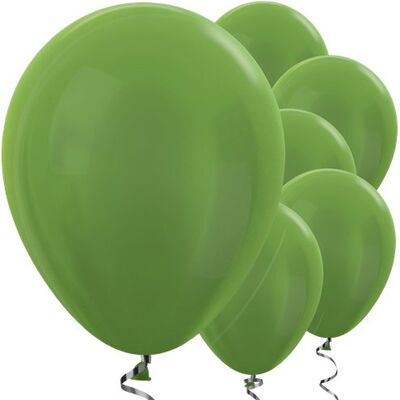Metalik Fıstık Yeşili Balon 10 Adet