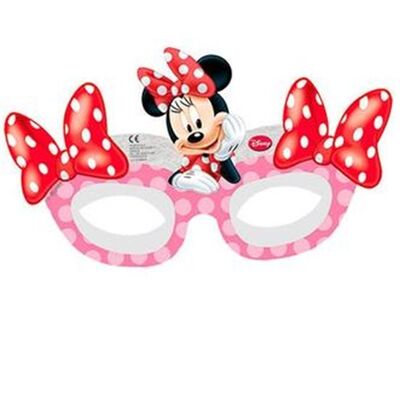 Minnie Mouse Kırmızı 6 lı Maske