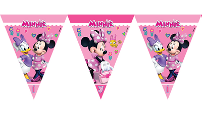 Minnie Mouse Bayrak Afişi 320 cm