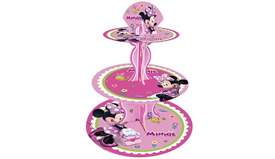 Minnie Mouse Pembe CupCake Standı