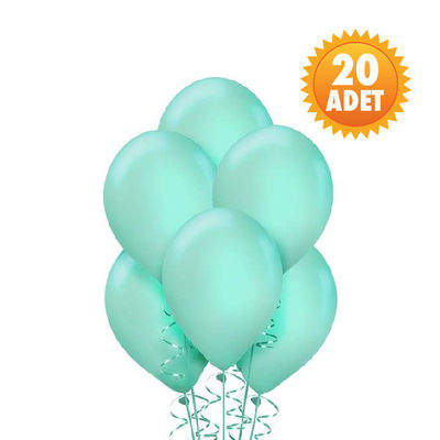 Mint Yeşili 20 Li Latex Balon
