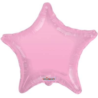 Pembe Renkli Yıldız Folyo Balon (45 cm )