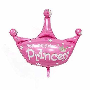 Prenses Tacı Şekilli Folyo Balon