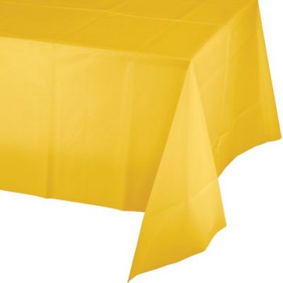 Sarı Masa Örtüsü 274 cm X 137 cm ebadında