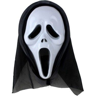 Scream Maske Beyaz Renk