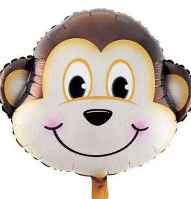 Sevimli Maymun Folyo Balon 45 cm