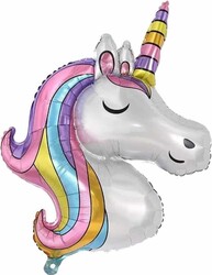 Parti Dünyası - Unicorn Folyo Balon Soft Renkler 110 cm SShape Parti Dünyası - Unicorn Folyo Balon Soft Renkler 110 cm SShape