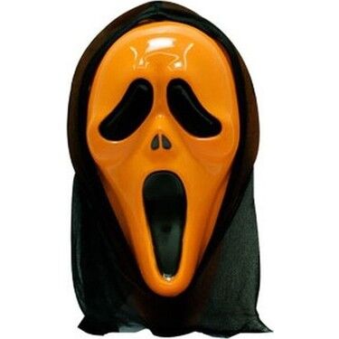 Turuncu Scream Maske