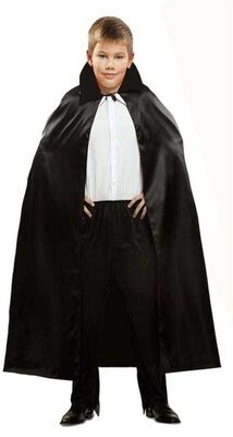 Vampir Pelerini Siyah Renk 120 cm
